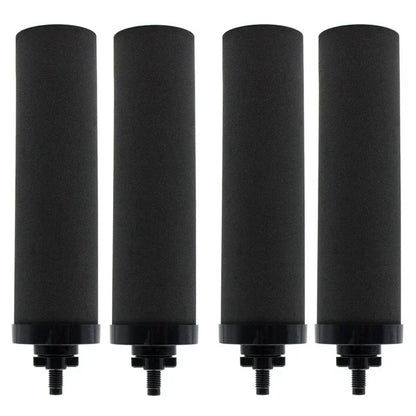 Cartouches Filtrantes Charbon Actif Noix de Coco pour Berkey BB9-2 – Filtration 1 Micron, 99% Chlore | Pack 2 ou 4 Pièces