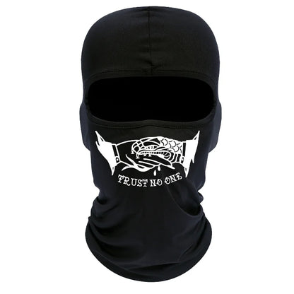 Cagoule balaclava à motifs urbains streetwear