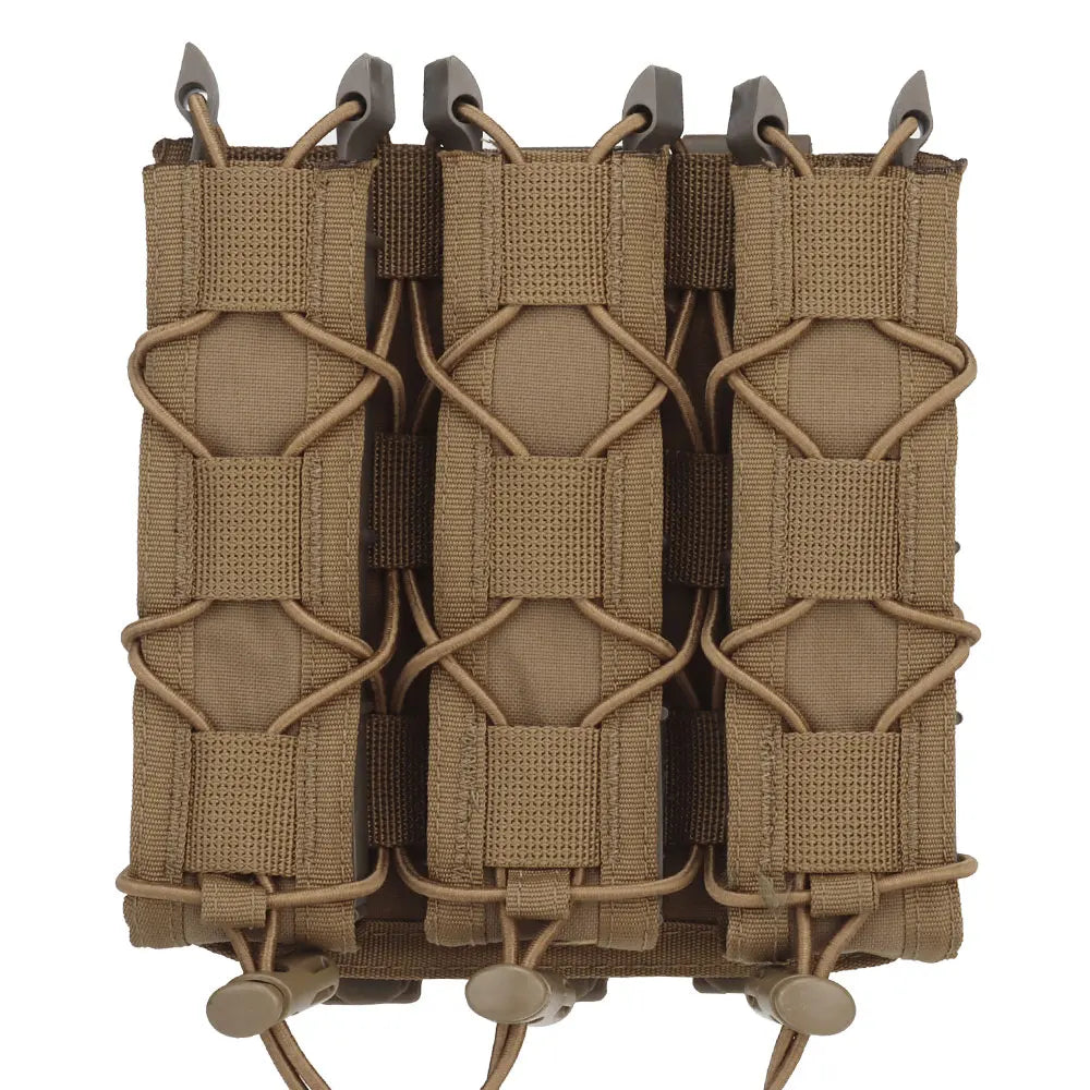 Porte-chargeurs triple UMP/MP5/MPX MOLLE