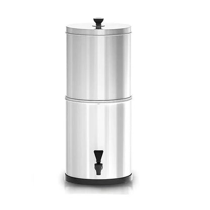 Filtre à Eau par Gravité BB9-2 – 9L, Inox, 0,01 Micron, Camping & Urgence