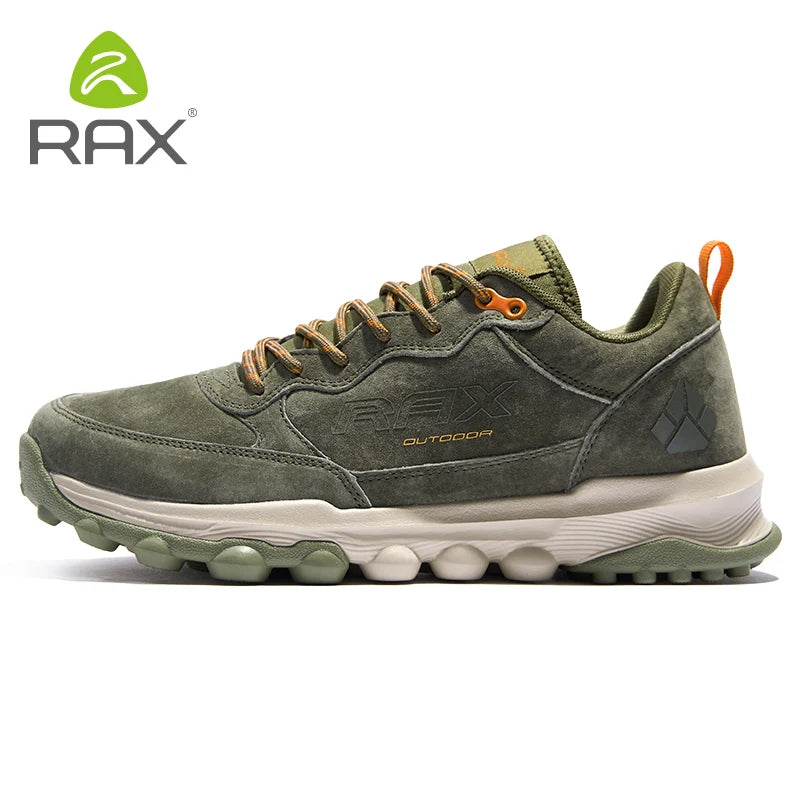 Chaussures de Randonnée Homme en Cuir Véritable — Semelle Antidérapante, Légères, Trekking & Trail