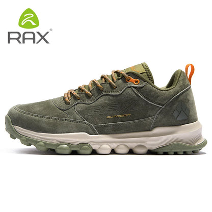 Chaussures de Randonnée Homme en Cuir Véritable — Semelle Antidérapante, Légères, Trekking & Trail