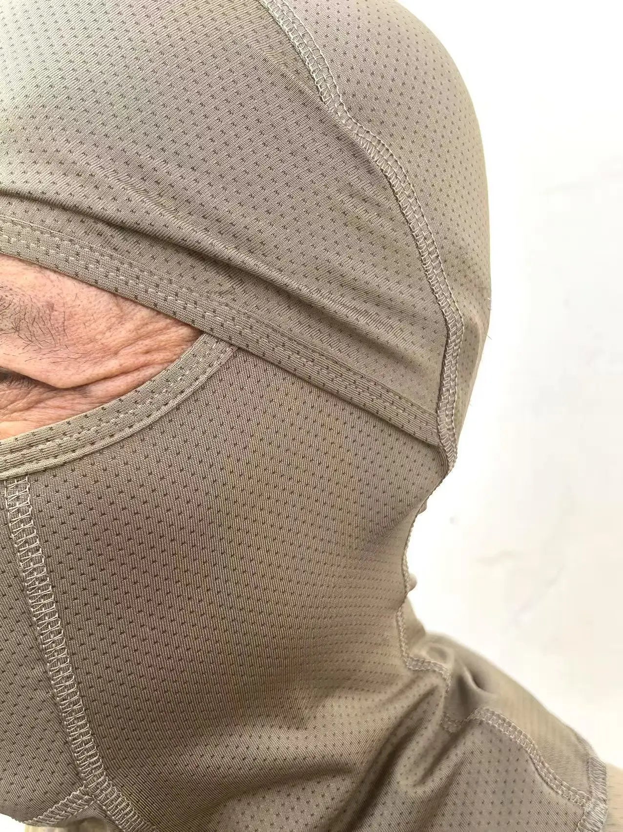 Cagoule Militaire Respirante SMTP Z406 – Balaclava Outdoor Homme Taille Unique – Noir / Coyote