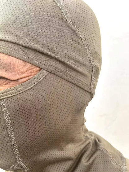 Cagoule Militaire Respirante SMTP Z406 – Balaclava Outdoor Homme Taille Unique – Noir / Coyote