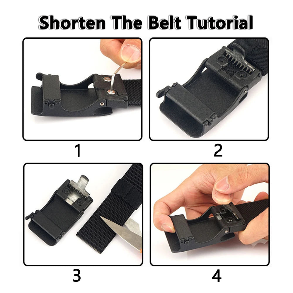 Ceinture TUSHI IPSC Tactical en Métal Automatique Ma boutique