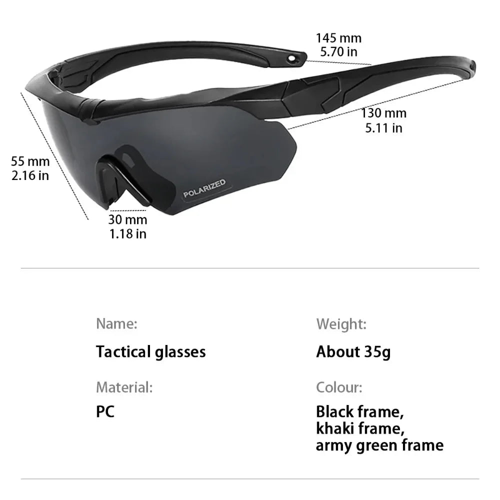 Lunettes Tactiques Professionnelles – Vision HD, Protection Totale & Confort Inégalé - BLACKBEARD OUTDOOR INDUSTRIES