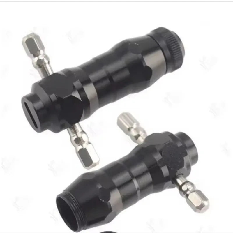 Kit de Crochetage Acier Inoxydable 10 en 1 avec Clés Interchangeables pour Serrures Tubulaires - BLACKBEARD OUTDOOR INDUSTRIES