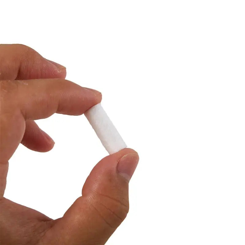 100 Cotons Hémostatiques Dentaires – Usage Médical – Rouleaux Jetables pour Soins Buccaux Ma boutique