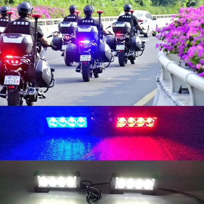 Gyrophare LED magnétique 12/24 V – Moto et voiture de police
