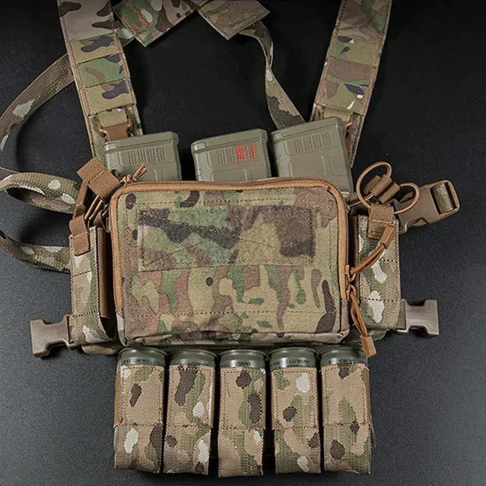 Pochette Airsoft M203 5 Coups 40MM – Support Grenades pour Gilet Tactique, Chest Rig, Plate Carrier Ma boutique