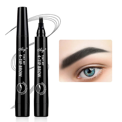 4 fork microblading eyebrow pencil waterproof eyebrow pencil natural long-lasting eyebrow makeup five colors BLACKBEARD OUTDOOR INDUSTRIES