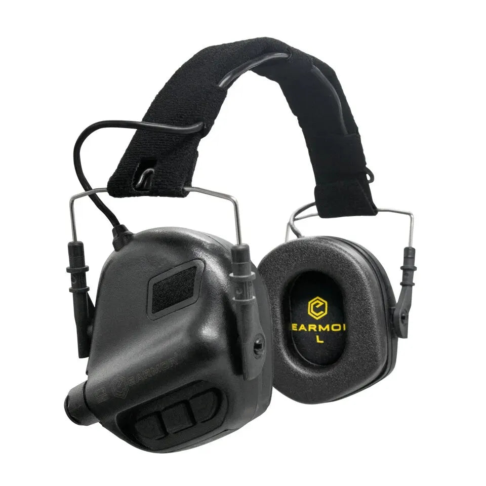 Earmor Original Tactical Headset M31 MOD4 - Casque de Protection Anti-Bruit Électronique pour Tir, Chasse et Environnement Bruyant BLACKBEARD OUTDOOR INDUSTRIES