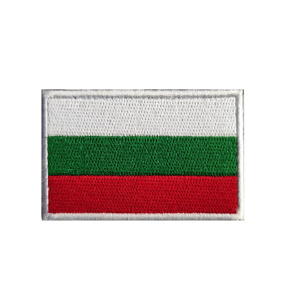 Patch Brodé Drapeau – international | Patch Militaire Tactique Velcro - BLACKBEARD OUTDOOR INDUSTRIES