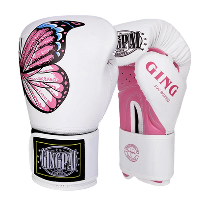 Gants de Boxe Femme & Enfant Cuir PU – Kickboxing, Muay Thai, Sparring | 6 à 12 oz | Rose, Blanc, Vert - BLACKBEARD OUTDOOR INDUSTRIES