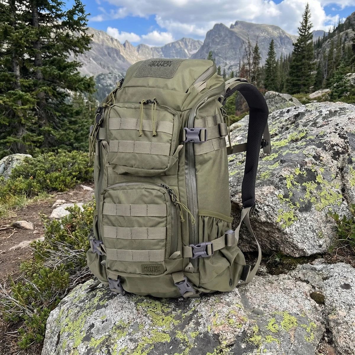 Sac à dos de randonnée 30L tactique en nylon, extensible, noir, kaki ou vert