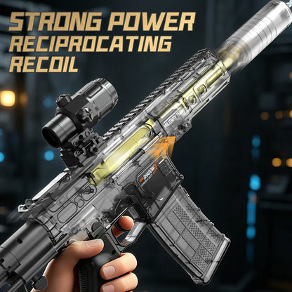 Pistolet à eau électrique SLR – Réservoir dorsal et 2 modes de tir