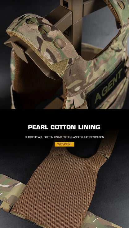 Gilet Tactique FCPC Minimaliste Multi-Mission – Fabrication en Cordura, Léger et Polyvalent, Veste de Chasse - BLACKBEARD OUTDOOR INDUSTRIES