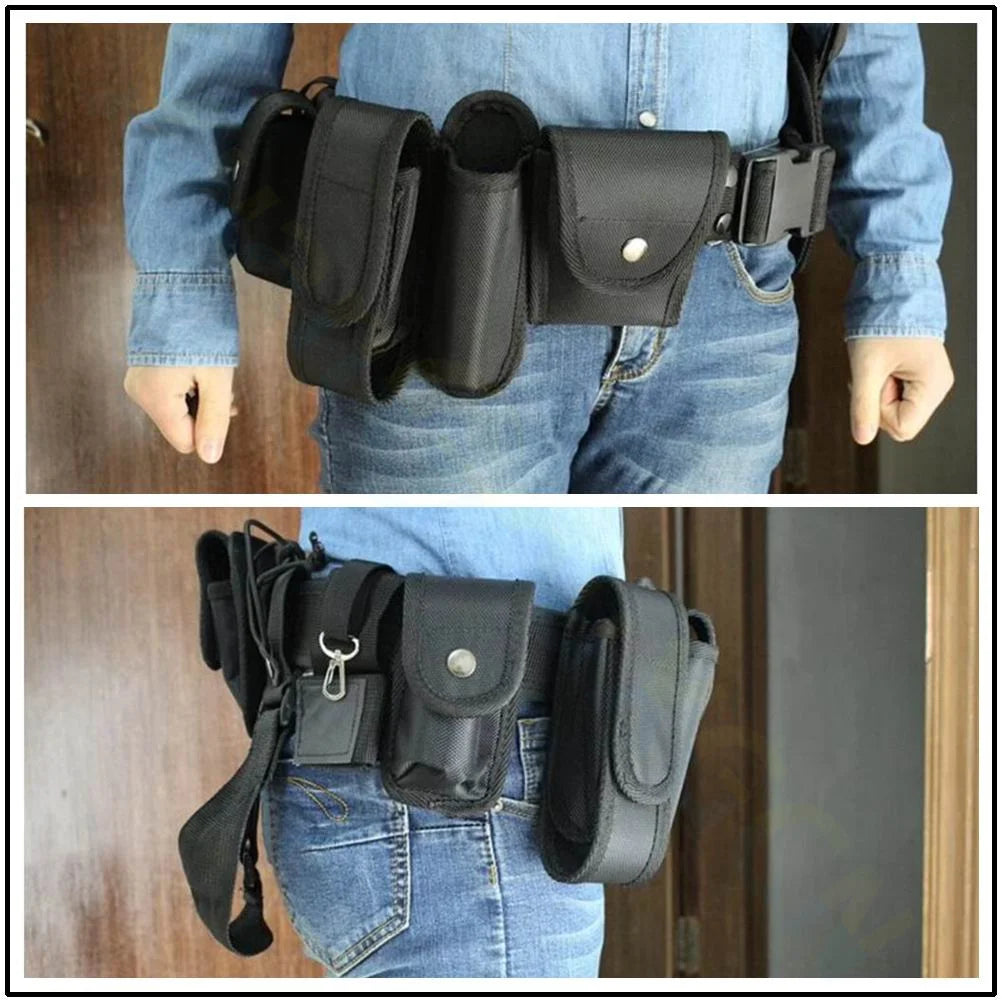 Ensemble Ceinture Tactique Modulaire + Sacoche Hip Pack Multi-Poches