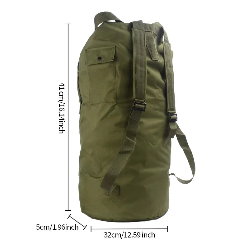 Sac à Dos Tactique 70L Imperméable – Randonnée, Camping, Trekking, Couvre-Pluie Inclus
