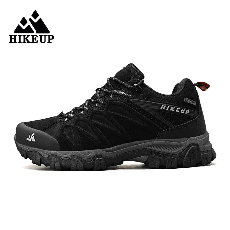 Chaussures de Randonnée Homme HIKEUP - Cuir Respirant, Confort Outdoor