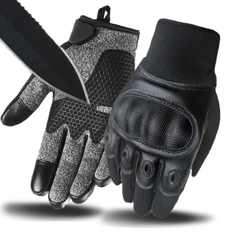 Gants Tactiques Anti-Coupure Niveau 5 – Protection Grade 5, Combat & Outdoor