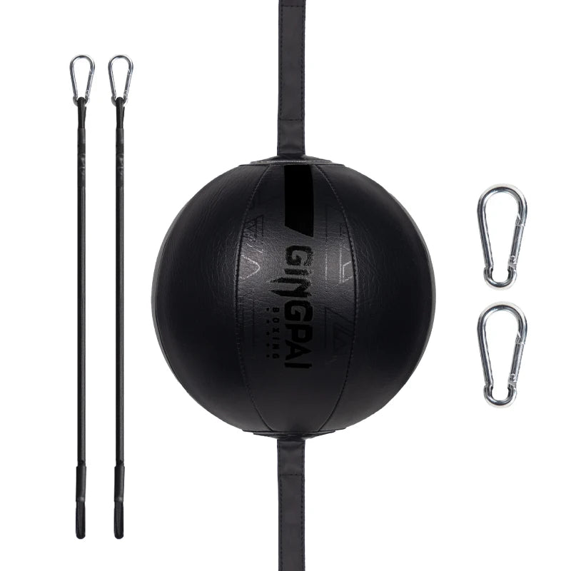 Speed Ball de Boxe Cuir PU avec Pivot – Sac de Frappe Réaction, Entraînement Vitesse & Réflexes | 12 Coloris - BLACKBEARD OUTDOOR INDUSTRIES
