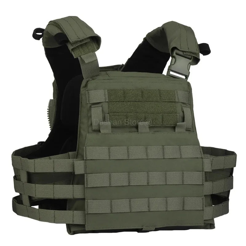 Gilet Tactique AVS MBAV Plate Carrier – Gilet Modulaire Adaptatif à Libération Rapide, Confortable, avec Système MOLLE – Airsoft, Entraînement, Chasse et Combat BLACKBEARD OUTDOOR INDUSTRIES