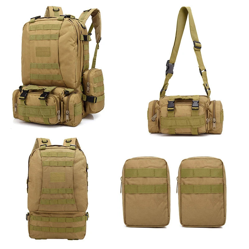 Sac à dos outdoor Oxford 600D avec compartiment chaussures et ordinateur