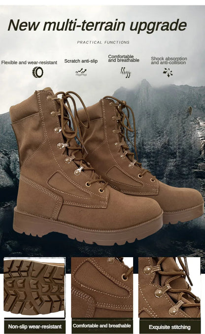Bottes Tactiques en Cuir Homme LOUIHAWK – Combat, Randonnée, Outdoor - BLACKBEARD OUTDOOR INDUSTRIES