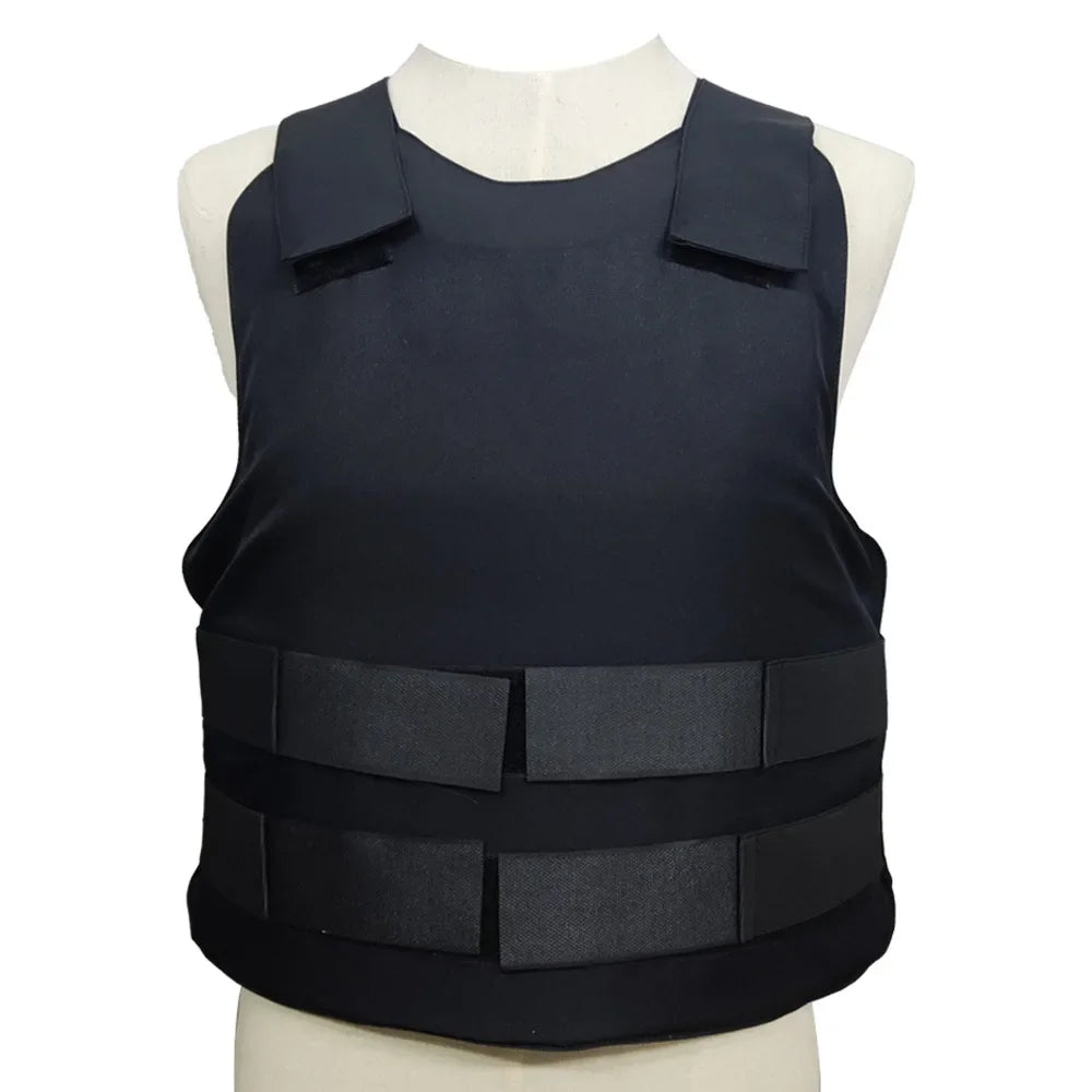 Gilet Pare-Balles NIJ IIIA Ultra-Léger Format T-Shirt — Protection Balistique Niveau 3A, Grandes Tailles M à 4XL