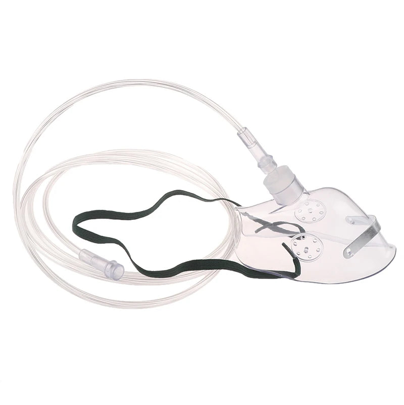 Masque à Oxygène Jetable Adulte avec Tube – Nébuliseur PVC Certifié CE