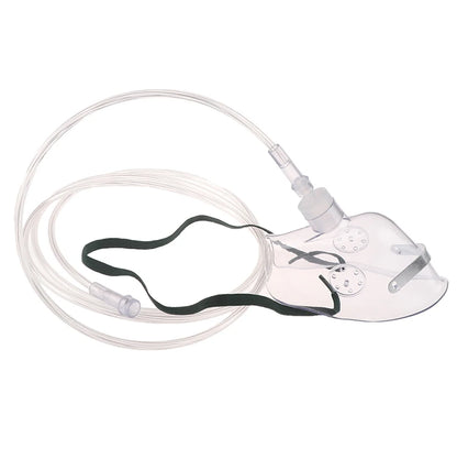Masque à Oxygène Jetable Adulte avec Tube – Nébuliseur PVC Certifié CE