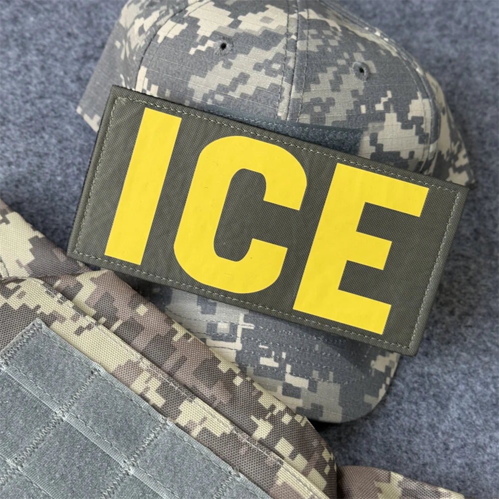 Patch ICE — Immigration & Customs Enforcement USA - BLACKBEARD OUTDOOR INDUSTRIES