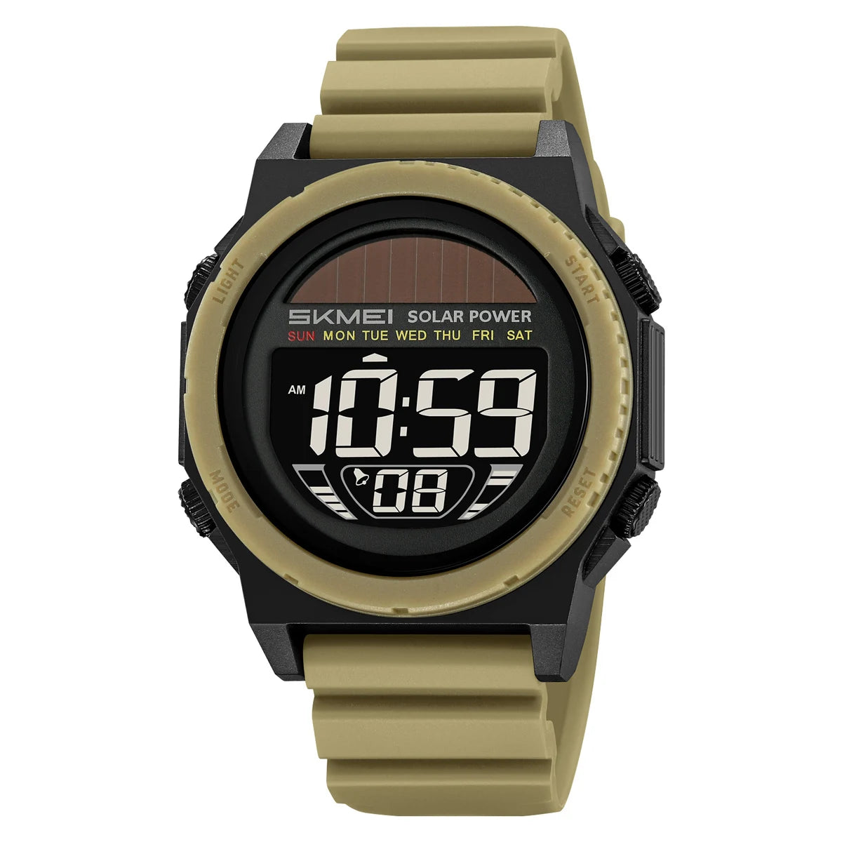 Montre Digitale SKMEI 2358 – Énergie Solaire – Étanche 5ATM – Homme & Femme - BLACKBEARD OUTDOOR INDUSTRIES