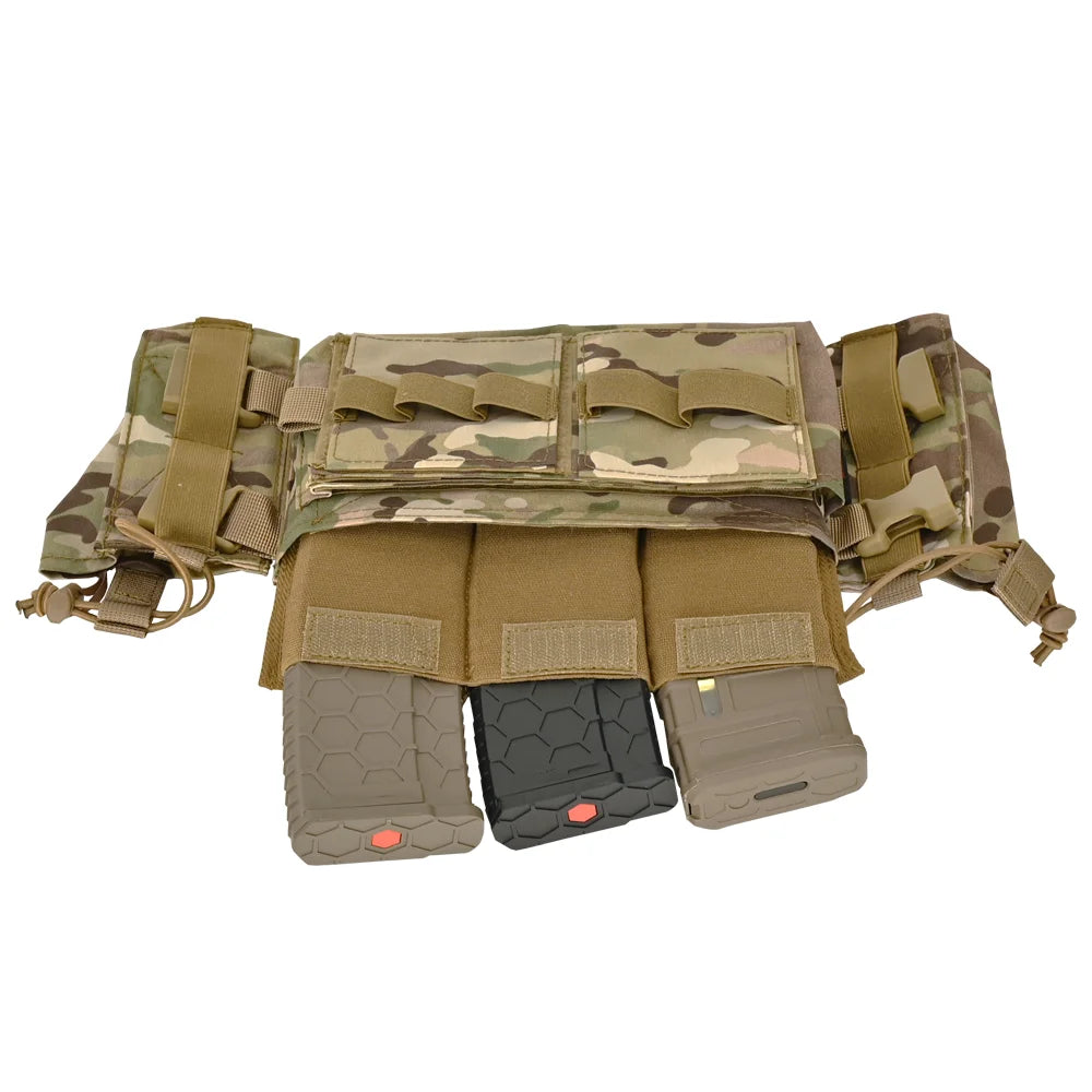 Tactifans 5.56 Triple porte chargeur pour Micro Fight MK3 MK4 Chest Rig BLACKBEARD OUTDOOR INDUSTRIES
