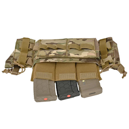 Tactifans 5.56 Triple porte chargeur pour Micro Fight MK3 MK4 Chest Rig BLACKBEARD OUTDOOR INDUSTRIES
