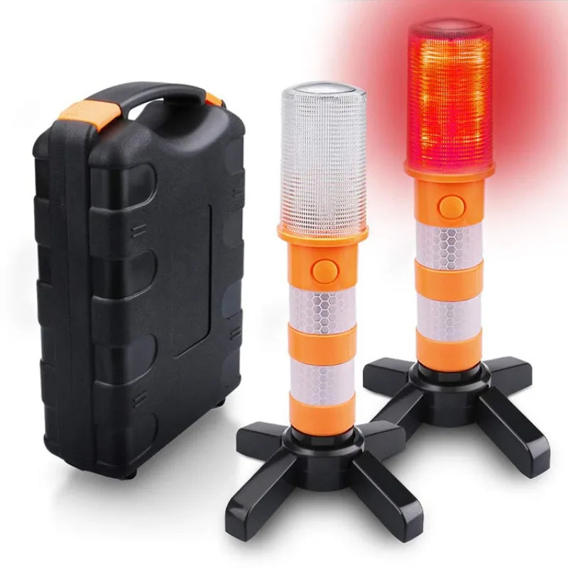 Lampe de signalisation LED magnétique – Rouge, jaune ou bleu