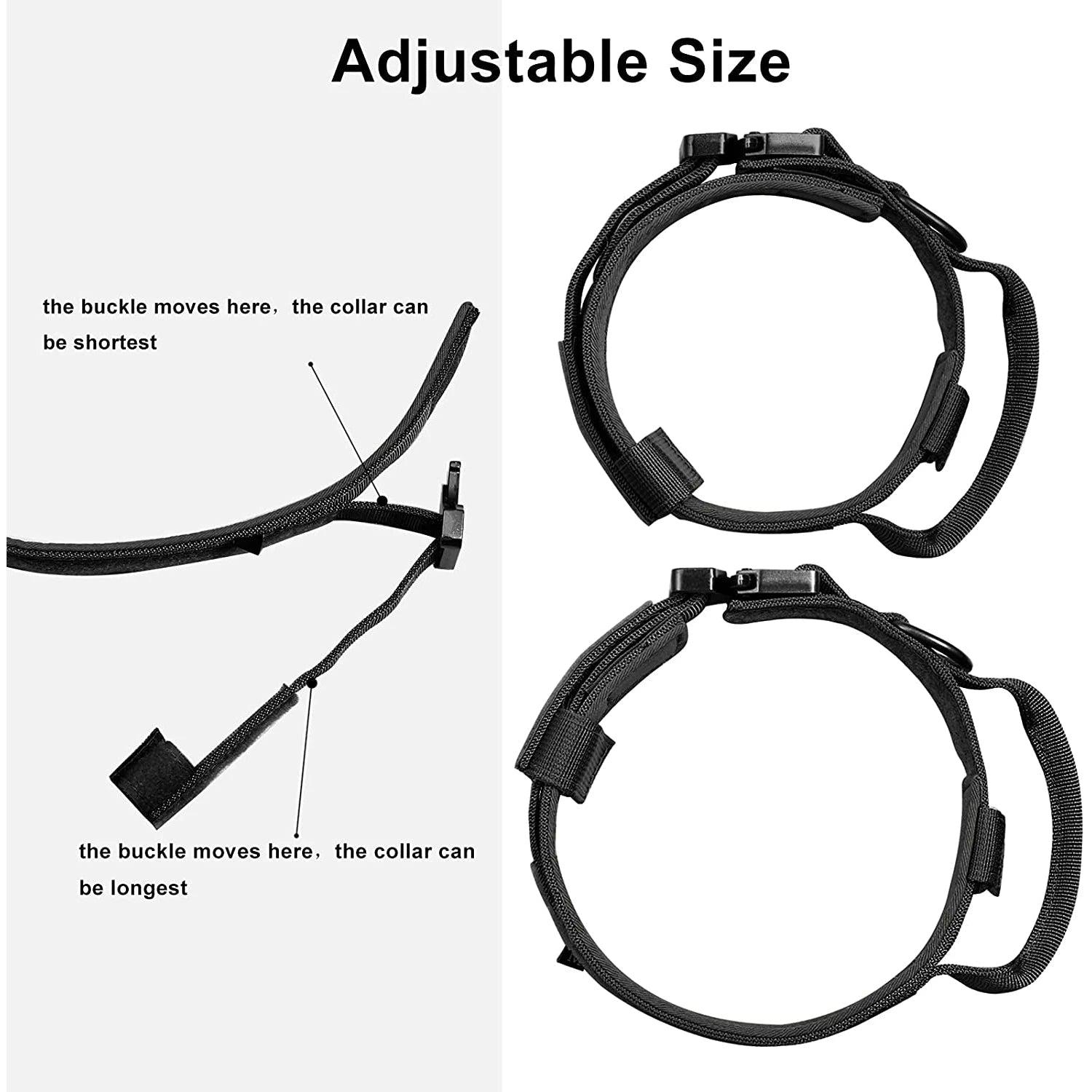 Collier Tactique pour Chien – Militaire, Réglable et Ultra-Résistant Ma boutique