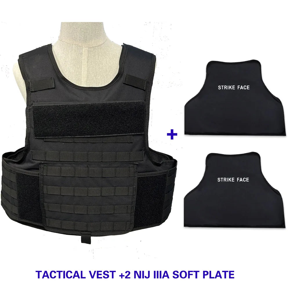 Gilet Pare-Balles NIJ IIIA Tactique 1000D - BLACKBEARD OUTDOOR INDUSTRIES