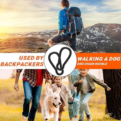 Mini Mousqueton en Alliage d'Aluminium – Lot de 10/50 pièces | Clip D-Type Pratique et Résistant pour Clés, Camping et Outdoor - BLACKBEARD OUTDOOR INDUSTRIES