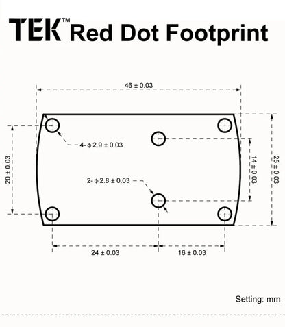 Adaptateur Universel pour Viseur Red Dot Airsoft M2/M4 – Montage sur Pistolet pour Accessoires Tactiques et de Chasse - BLACKBEARD OUTDOOR INDUSTRIES