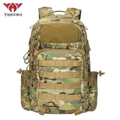 Sac à dos tactique camouflage en nylon pour randonnée