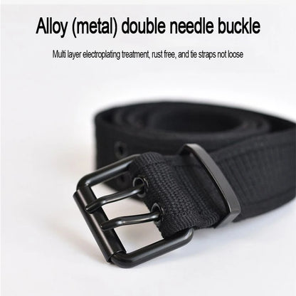 Ceinture Tactique en Toile 4CM pour Homme – Ceinture Militaire pour Travail, Jeans et Tenue Quotidienne - BLACKBEARD OUTDOOR INDUSTRIES