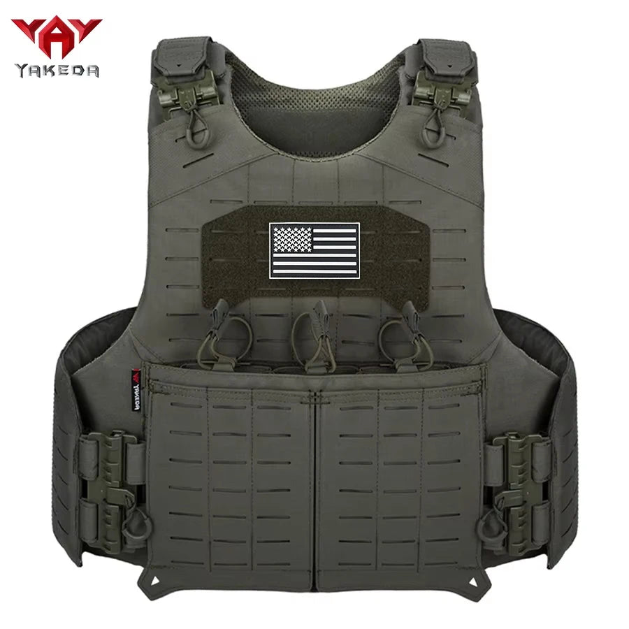 porte plaque YAKEDA Quick Release MOLLE - BLACKBEARD OUTDOOR INDUSTRIES