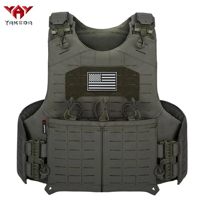 porte plaque YAKEDA Quick Release MOLLE - BLACKBEARD OUTDOOR INDUSTRIES