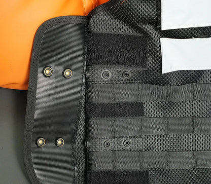 Gilet Tactique Réfléchissant Multifonction – Respirant, Ceinture Tissée, Grande Capacité