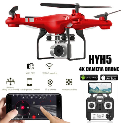 Drone Professionnel 4K WiFi – Quadcopter FPV Caméra HD - BLACKBEARD OUTDOOR INDUSTRIES