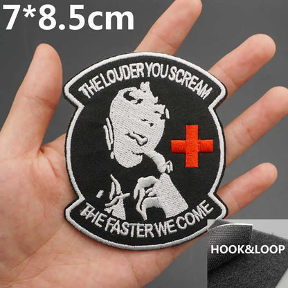 Patch Médical Tactique Brodé - BLACKBEARD OUTDOOR INDUSTRIES