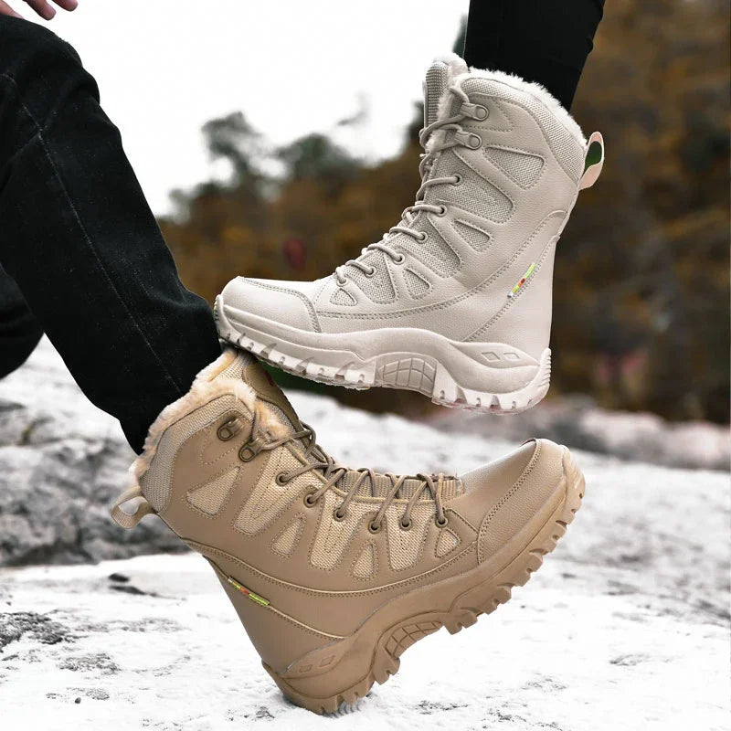 Men Tactical Boots Brand Climbing Shoes Waterproof Outdoor Ankle Male Breathable Women Motorcycle Casual Hiking Shoes Size Boot BLACKBEARD OUTDOOR INDUSTRIES