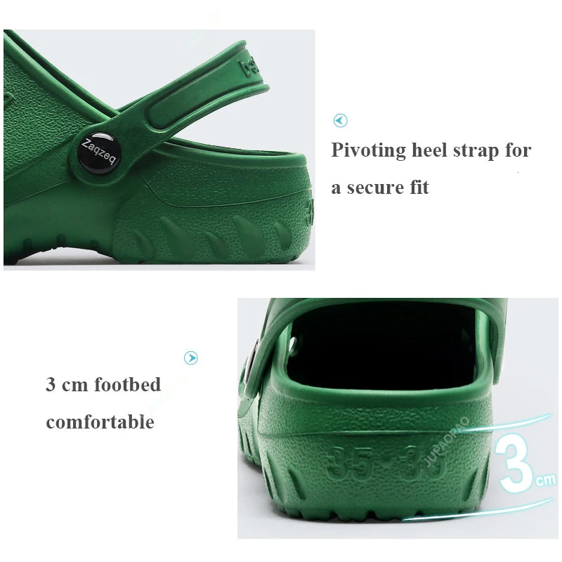 Chaussures Médicales Unisexes - Sabots, Ultra-légers, Non-glissants pour Salle d'Opération BLACKBEARD OUTDOOR INDUSTRIES